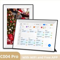 10.1inch Touch Screen Calendar Digital Photo Frame Smart Organizer Auto-Rotate Family Schedules Gift Voice Feature With APP
