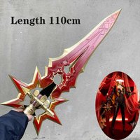 Mavuika Cosplay Weapon Props Length 110cm Game Genshin Impact Halloween Party Carnival Outfits Accessories Props