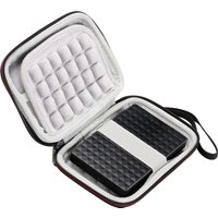 LTGEM EVA Hard Case for Seagate Backup Plus Slim 1TB 2TB 3TB 4TB 2.5 inch External Hard Drive Protective Carrying Storage Bag