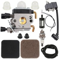 Ignition Coil Carburetor Kit for STIHL Fs80R Fs85 Fs80 Hs80 Ht75 Hs75 Hs85 Km85 Carburetor