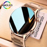Nowy smartwatch damski 2026 z ekranem AMOLED HD, funkcją Always On Display, połączeniami Bluetooth, wodoodpornością IP68, GPS, inteligentny zegarek
