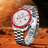 PAGANI DESIGN AK Project Mars Herrenuhren Top Luxus Quarzuhr für Männer AR Sapphire Speed Sport Chronograph Automatik Datum