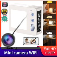 1080P HD 4K WiFi Mini Camera LED Induction Light Battery Powered 24H Loop Remote Phone View Home Security Surveillance Camera