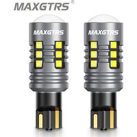 2Pcs T15 LED Bulb W16W LED Lamp Canbus No Error XBD 18-SMD 912 921 LED Lights 12V Car Backup Reverse Light 3000LM 6000K