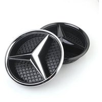 3D Car Grill Emblem Star Badge Front Grill Logo Mercedes Benz AMG W204 W205 W213 W253 GLC GLE Interior Mouldings QB-SX-BENZ VVZ