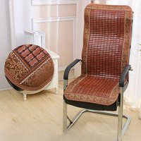 Summer Mahjong Mat Chair Cushion Integrated Office Cushion Summer Computer Boss Chair Cushion with Backrest Cushion