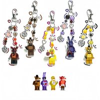 Five Nights at Freddy’s Keychains, Official Merchandise, Perfect Gift for Fans, Durable Design, Ideal for Lanyards & Bags