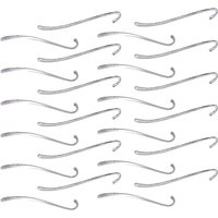 10/24 Pieces Hook Bookmark Zinc Alloy Jewelry Making Bookmarks Home Office Decor Collection Hairpin DIY Crafts Copper