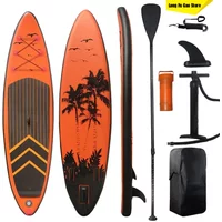 2026 Inflatable Water Surf Board PVC Material EVA Anti-skid Pad Outdoor Paddle Board Adult Sup Balance Surfboard