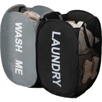Collapsible Mesh Pop Up Laundry Basket Foldable Space-Saving Storage Basket Portable Dirty Clothes Organizer for Laundry Room