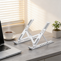 HUAHUAConvenient Adjustable Laptop Stand for Macbook; Universal Cooling Base that fits Laptop/Tablet/PhoneHUAHUA