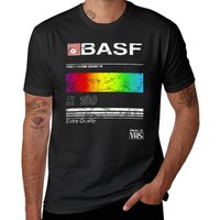 BASF Vintage VHS Cover T-Shirt quick-drying sweat mens clothes