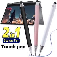 Tablet Stylus Pen For iPhone iPad Samsung Huawei Xiaomi Tablet Android Universal Capacitive Pens 2 In 1 Smart Screen Touch Pens