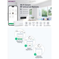 LinknLink eHome HA Wi-Fi Smart RF Universal Remote Controller for Light Switch,Ceiling Fan,Roller Shutter,RF2MQTT Home Assistant