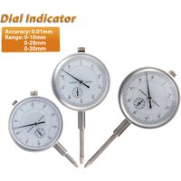 0-10/25/30mm dial indicator 0.01mm mechanical pointer 0.01mm