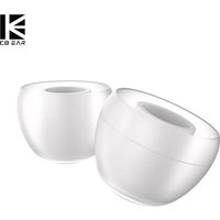 KBEAR 07 Silicone Upgrade Headphone Eartips 1pair(2pcs) 5pairs(10pcs) Noise Isolating With S M- M M+ L Size For KZ TRI Earphone