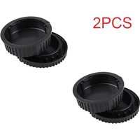 Body Front + Rear Lens Cap Cover For Nikon AI AF AF-S Lens DSLR SLR Camera Lens Protection For Nikon D7500, D7200, D7100