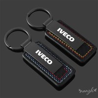 High-quality Metal Car Keychain Keyring Luxury Key Chain For IVECO LOGO DAILY IV V VI Van Daily S-WAY T-WAY X-WAY DAILY 4X4