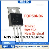 10-50-100PCS Imported Original FQP50N06 50N06 T0-220 60V 50A MOSFET Field effect transistor In Stock