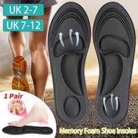 Memory Foam Orthopaedic Shoe Insole 4D Unisex Insert Pads Mens Women UK 2-12