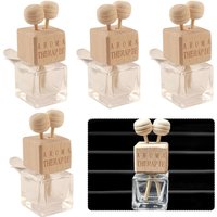 Refillable Car Essential Oil Diffuser Empty Bottle Aromatherapy Air Freshener Portable Perfume Ornament for Car Interior Home