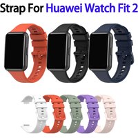 Strap for Huawei Watch Fit 2 Smartwatch Band for Huawei Fit 2 Classic Strap Soft Band Belt Bracelet Accessories, Women Men