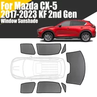 Custom Magnetic Car Window Sunshade For Mazda CX-5 KF 2017 - 2023 2nd Gen CX5 Curtain Mesh Front Windshield Frame Curtain 2020
