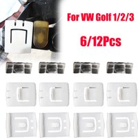 Car Seat Fastener Rail Runner Clip Slider Guide Piece For VW Golf 3 MK3 MK2 MK1 Passat B1 B2 B3 B4 Audi 80 Rabbit Accessories