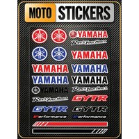 For Yamaha High Visibility Reflective Waterproof Decal Scratch Hide Sticker Fit Car Motorcycle Helmet Refrigerator