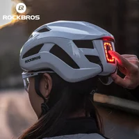 AliExpress ROCKBROS Cycling Bike Light Helmet Type-C Charging Helmet Rechargeable Adjustable MTB Safely Mountain Road Scooter Helmet