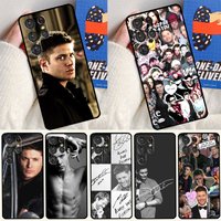 Supernatural Jensen Ackles Soft Case For Samsung Galaxy S25 Ultra S9 S10 S20 FE S21 S22 S23 Plus S24 Ultra Funda Cover