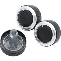 3Pcs Aluminum Alloy Car AC Knob Air Conditioning Heat Control Switch Button Knobs for Geely Panda 2009 - 2017 Accessories