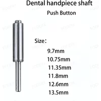 10pcs Dental Handpiece Push Button Shaft 9.7/10.75/11.35/11.8/12.6/13.5mm Spindle for Cartridge Rotor spare parts dentistry tool