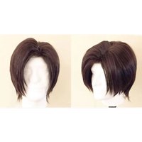 Re9 REQ Leon Cosplay Wig Men Evil Requiem Leon Reon Scott S. Kennedy Halloween Game Roleplay Nature Wig Hair Heat Resistant Wigs