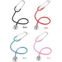 Dual Head Stethoscope Medical Device Doctor Nurse Home Use Double Head Stethoscope Cardiology Medical Equipment Student Vet