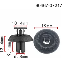10Pcs For LEXUS LS460 LS460L RX350 RX450H GS350 Car Engine Cover Clip Radiator Support Clip For LX, IS, For GS, RX350, RX450h