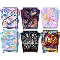 67X92Mm 60Pcs/set Diy Digimon Beelzebumon Gallantmon Card Sleeve Color Flash Dtcg Angewomon Card Protection Cover Gift Toys
