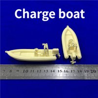 Marine Accessories Small Boat Model Resin Assembly for Remote Control Tugboat Simulation Ship Accessories