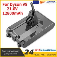 SV10 12800mAh 21.6V Li-ion Replacement Battery For Dyson V8 V7 Battery Absolute /Fluffy/Animal/ Vacuum Cleaner Battery & 4.0mAh