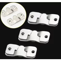 10pcs Stainless Steel Hanging Buckle Insert Picture Frame Mirror Frame Hanging Picture Buckle Bed Mirror Picture Frame Buckle