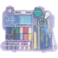 Sewing Kit with Box Portable Sewing Supplies for Home Traveler Adults Beginner Emergency Kids Contains Thread Scissors Needles