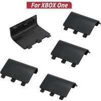 5Pcs Battery Cover Door Lid Shell Replacement for XBOX One Wireless Controller Battery Shell Lid Lightweight Portable Back Case