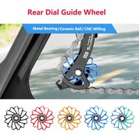 ENLEE11T/13T Jockey Wheel Rear Derailleur Bicycle Bearing Pulley On For MTB Mountain Road Bike Aluminum Alloy Metal Guide Bearin