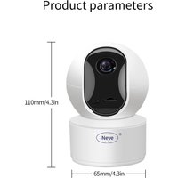 Neye 4K 8MP WiFi Smart Security Camera Home Indoor Baby/Elderly/Pet Monitor Bidirectional Audio CCTV Security Camera