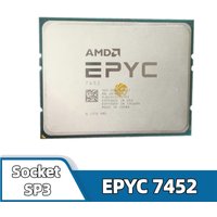 AMD EPYC 7452 7nm 32-Cores 64-Threads 2.35GHz 128MB 155W EPYC7452 Socket SP3
