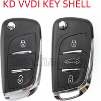 2/3 Button Car Key Shell KD B11 NB11 Xhorse XKDS00EN XNDS00EN XEDS01EN Remote Case VVDI KEYDIY Flip Key Shell DS Type Key Shell