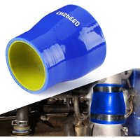 BLUE & Yellow 2"-2.5" 51mm-64mm SILICONE HOSE STRAIGHT REDUCER JOINER COUPLING Adapter Intercooler Turbo Intake Pipe