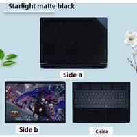 For Alienware 16 Area-51 Gaming Laptop AA16250 Laptop 16X Aurora AC16251 body skin sticker easy-to-cut protective film
