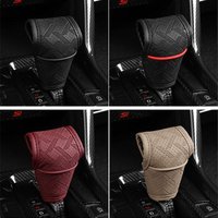 Automobile Artificial Leather Gear Protection Cover Luxury Car Shift Cover For Gear Lever Car interior Accessories