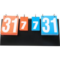 1-piece four-digit flip score counter scoreboard for basketball, football, badminton matches